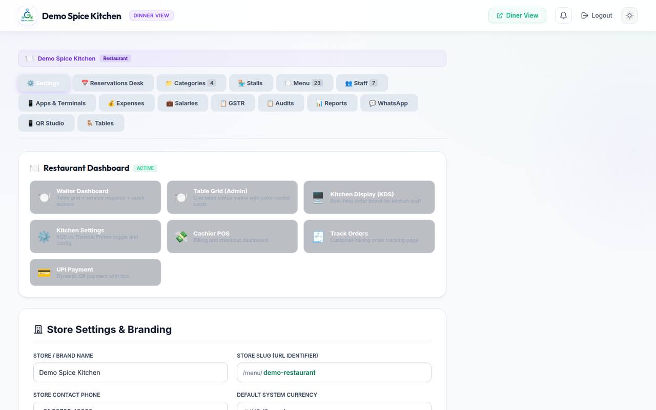 Admin Dashboard